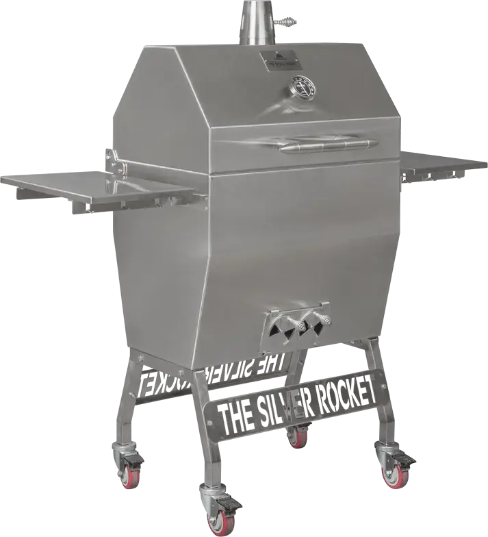Stainless steel Rocket grill from Rocket Outdoors